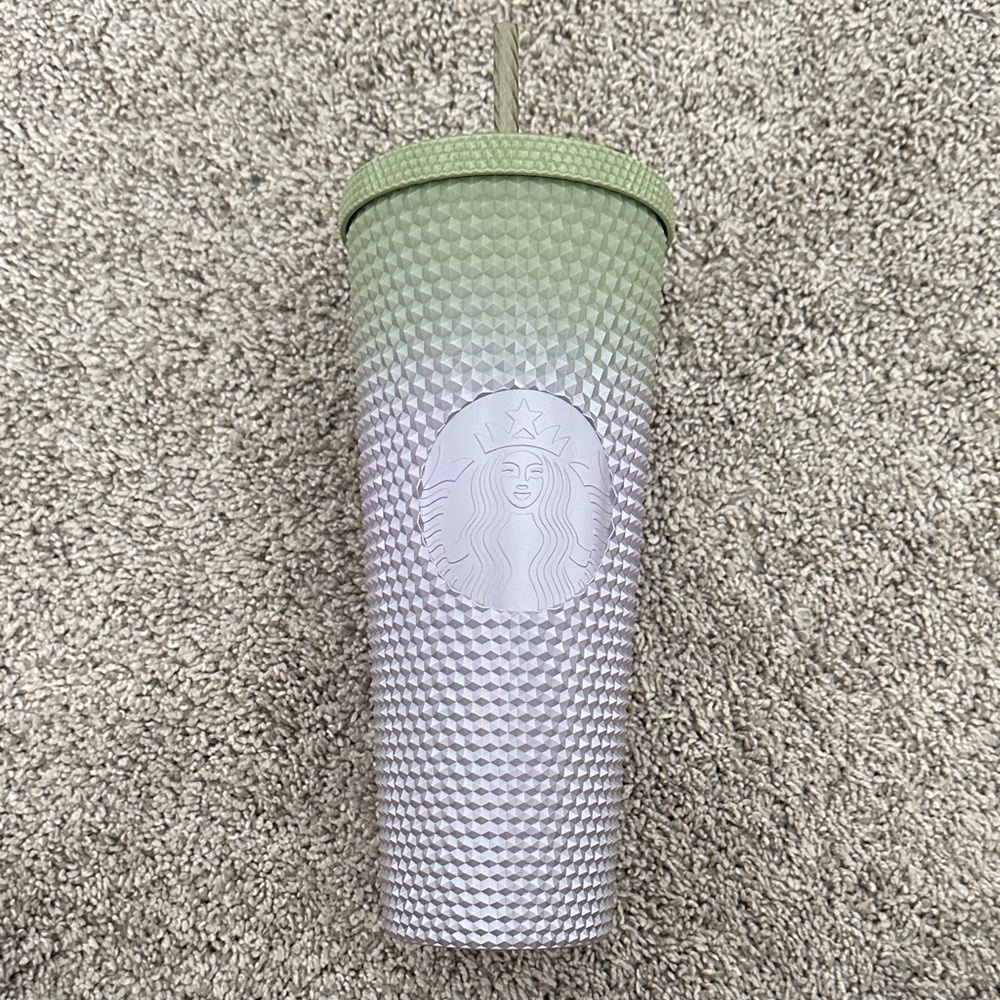 Starbucks Fall 2024 Metallic Venti Studded Gradient Cold Cup Tumbler